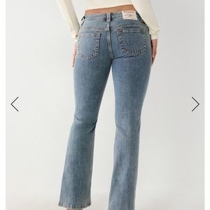 Low rise straight jeans True Religion
